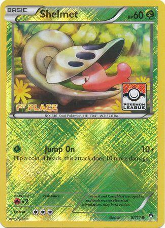Shelmet (8/111) (League Promo 1st Place) [XY: Furious Fists] (Online Only)