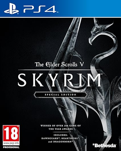 The Elder Scrolls V: Skyrim Special Edition [European Import] (Playstation 4) (Online Only)