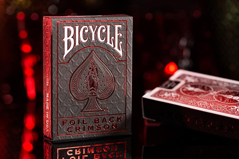 Bicycle Metalluxe Red Playing Cards (ONLINE ORDER ONLY)