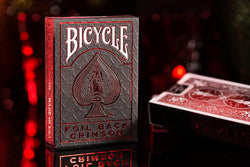 Bicycle Metalluxe Red Playing Cards (ONLINE ORDER ONLY)