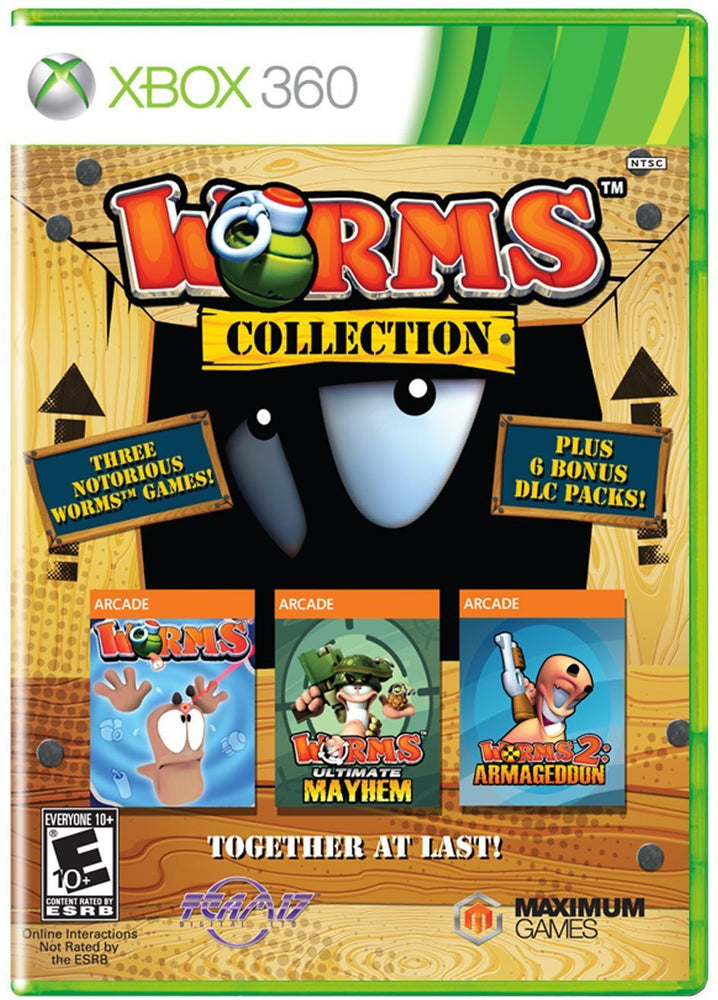 Worms Collection (Xbox 360) (ONLINE ORDER ONLY)