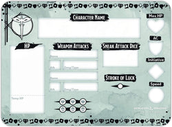 D&D: Rogue Token Set (ONLINE ORDER ONLY)