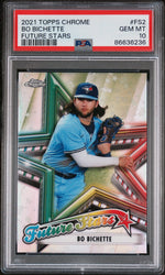 2021 TOPPS CHROME FUTURE STARS BO BICHETTE #FS2 - PSA 10 (Online Order Only)