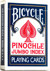 Bicycle Pinochle Jumbo Index Playing Cards (ONLINE ORDER ONLY)
