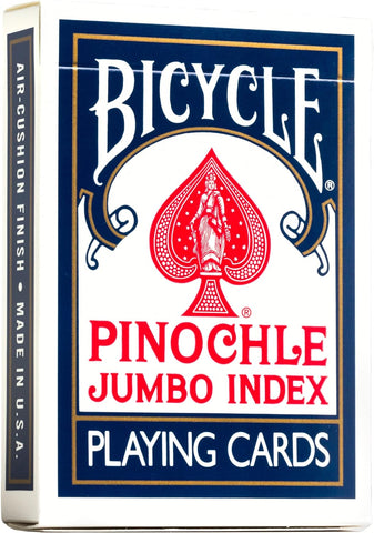 Bicycle Pinochle Jumbo Index Playing Cards (ONLINE ORDER ONLY)