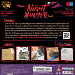 Murder Mystery Party: The Night Hunter (ONLINE ORDER ONLY)
