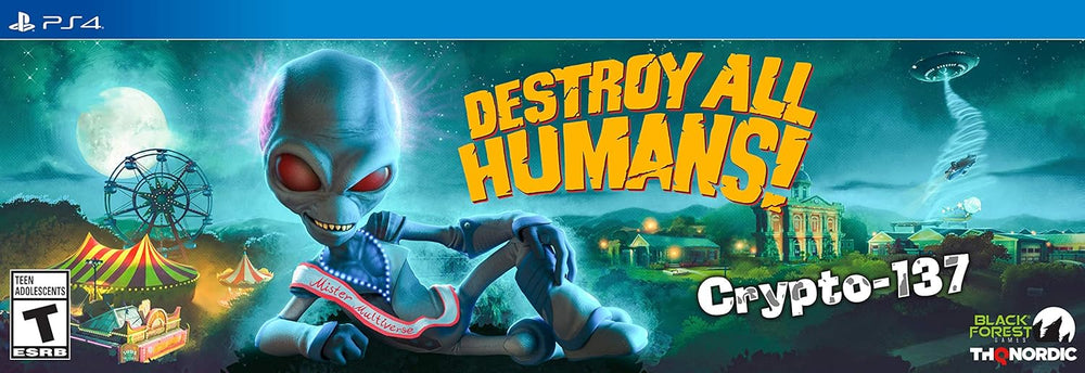 Destroy All Humans! Crypto-137 Edition (Playstation 4) (Online Only)