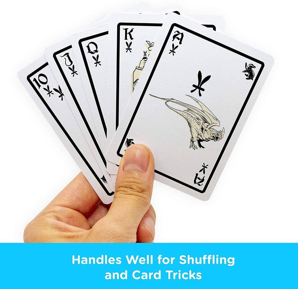 Aquarius Playing Cards: Harry Potter - Hufflepuff (ONLINE ORDER ONLY)