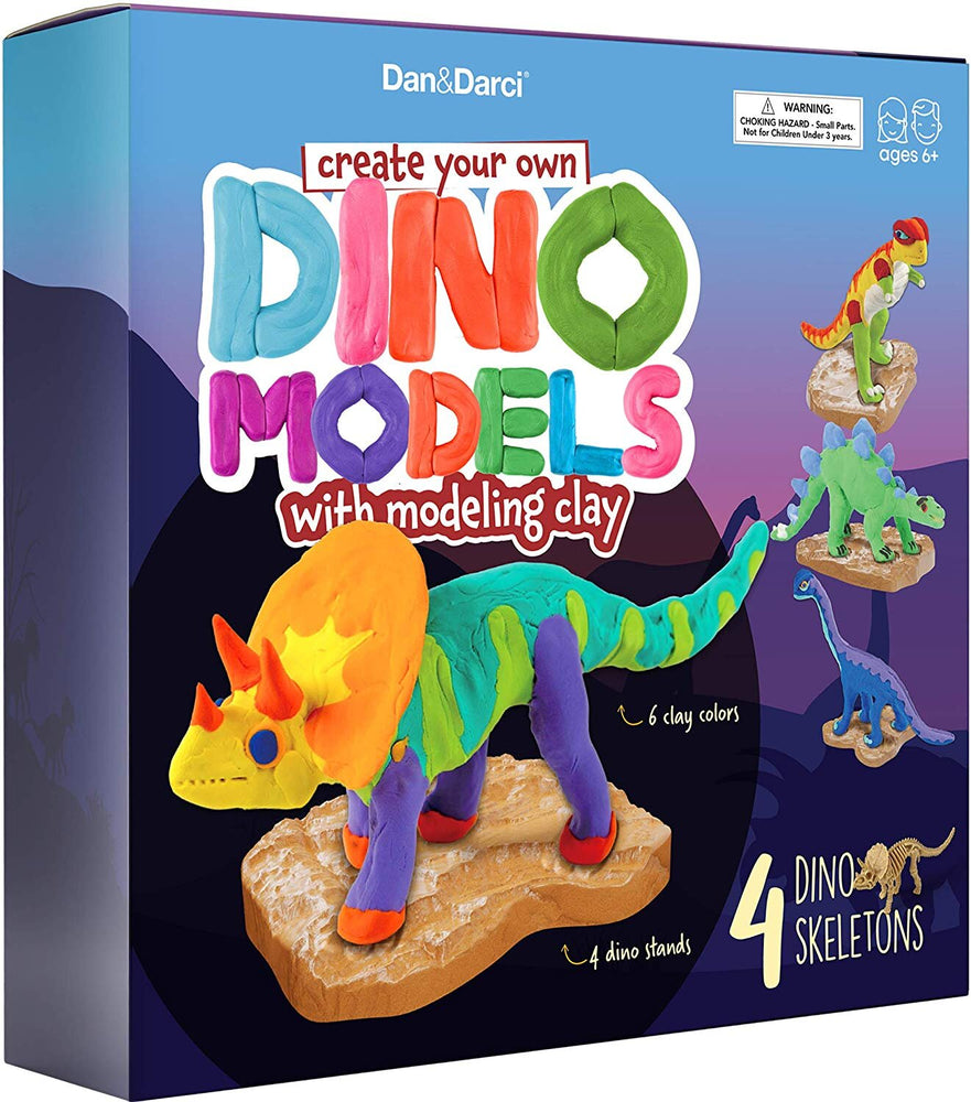 Create your own Dino Models with Modeling Clay by Surreal Brands (ONLINE ORDER ONLY)