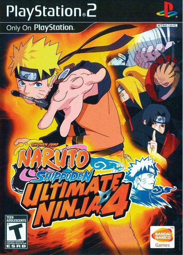 Naruto Shippuden: Ultimate Ninja 4 (Playstation 2) (Online Order Only)