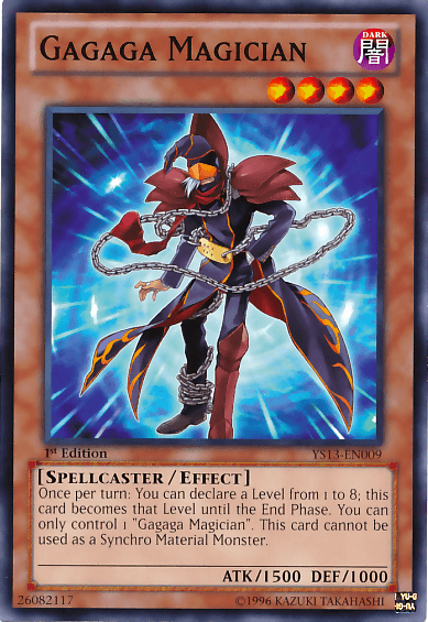 Gagaga Magician [YS13-EN009] Common (ONLINE ORDER ONLY)