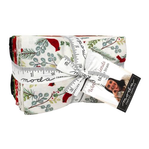 Winter Friends Fat Eighth Bundle by Deb Strain for Moda Fabrics – 9" x 21" Cuts (ONLINE ORDER ONLY)