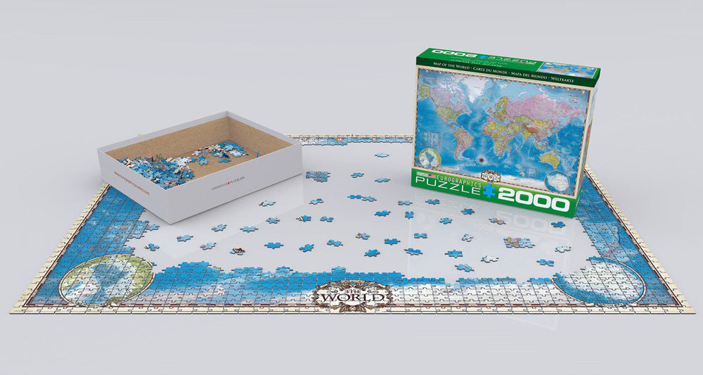 Puzzle: The BIG Puzzle Collection - Map of the World