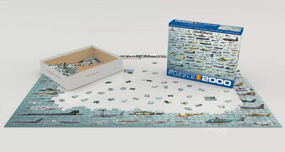 Puzzle: The BIG Puzzle Collection - Evolution of Military Aircraft (ONLINE ORDER ONLY)