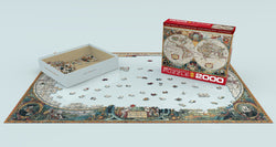 Puzzle: The BIG Puzzle Collection - Antique World Map