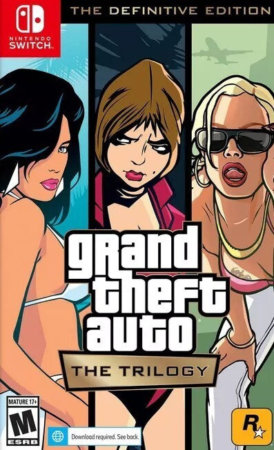 Grand Theft Auto: The Trilogy - The Definitive Edition (Nintendo Switch) (ONLINE ORDER ONLY)