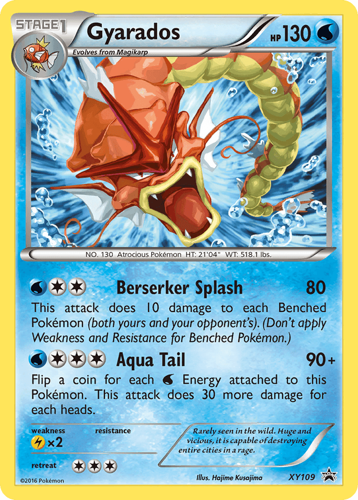 Gyarados (XY109) [XY: Black Star Promos] (Online Only)