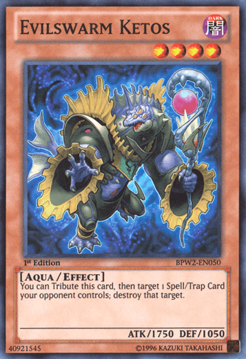 Evilswarm Ketos [BPW2-EN050] Super Rare (ONLINE ORDER ONLY)