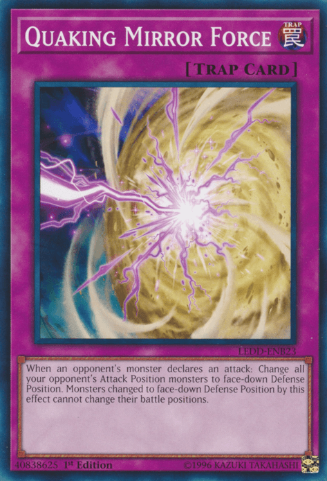 Quaking Mirror Force [LEDD-ENB23] Common (ONLINE ORDER ONLY)