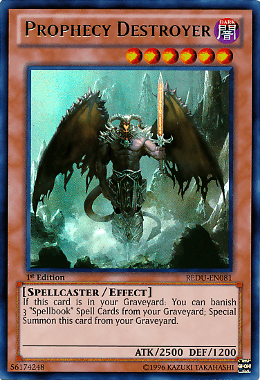 Prophecy Destroyer [REDU-EN081] Ultra Rare (ONLINE ORDER ONLY)