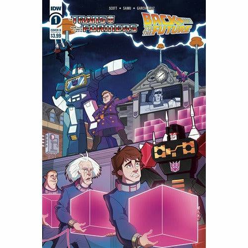 Transformers / Back to the Future #1 Comic [Cover B] (ONLINE ORDER ONLY)