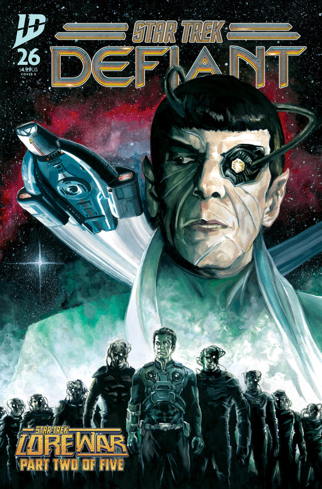 Star Trek: Defiant #26 Variant B (Woodward) (Online Order Only)