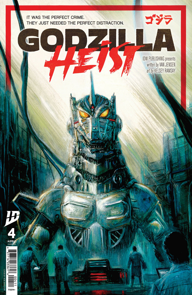Godzilla: Heist #4 Cover A (Eggleton) (Online Order Only)