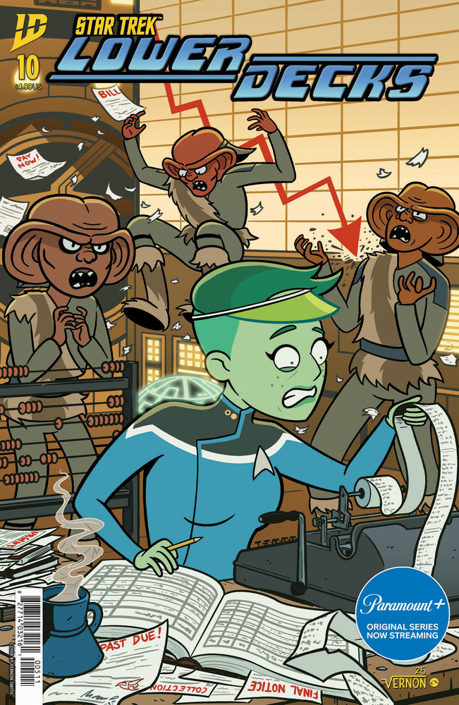 Star Trek: Lower Decks #10 Cover A (Smith) (ONLINE ORDER ONLY)