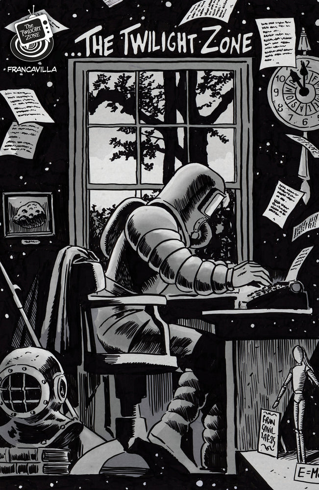 The Twilight Zone #5 Variant B (Francavilla Connecting Cover) (ONLINE ORDER ONLY)