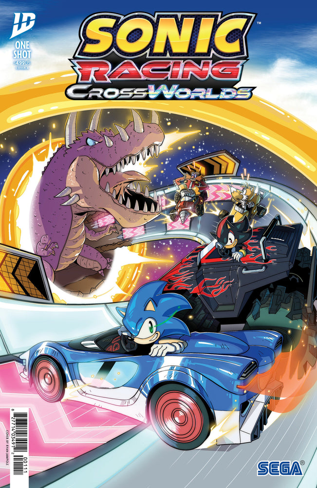 Sonic The Hedgehog: Sonic Racing Cross Worlds Cover A (Jampole) (ONLINE ORDER ONLY)
