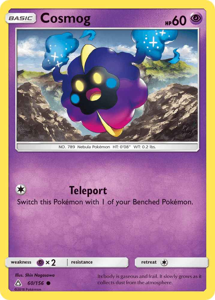 Cosmog (60/156) [Sun & Moon: Ultra Prism] (Online Only)