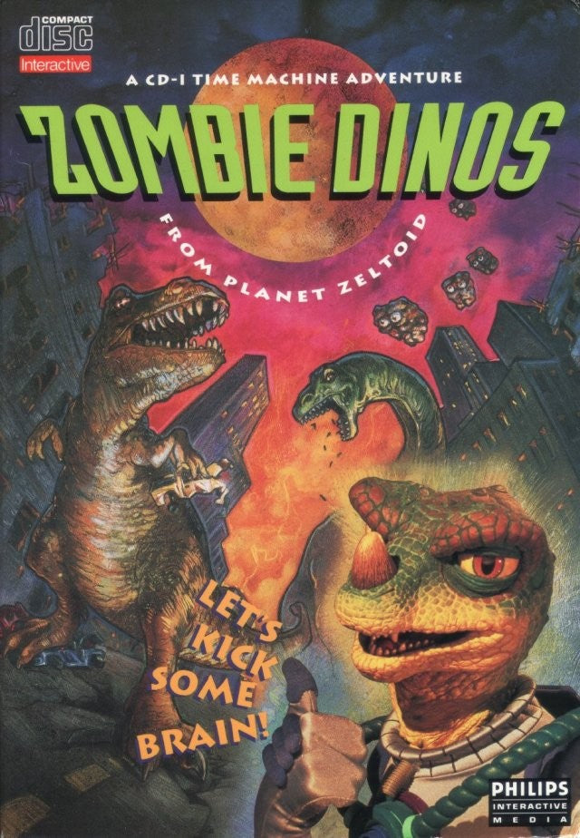 Zombie Dinos From Planet Zeltoid [Long box] (ONLINE ORDER ONLY)