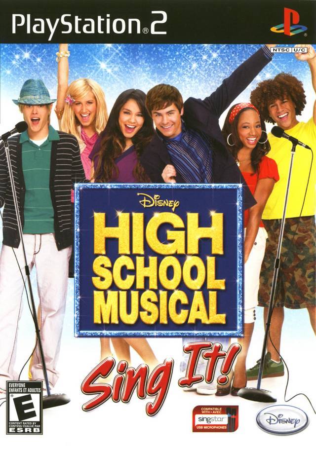 High School Musical Sing It Bundle w/Microphone (Playstation 2) (Online Order Only)