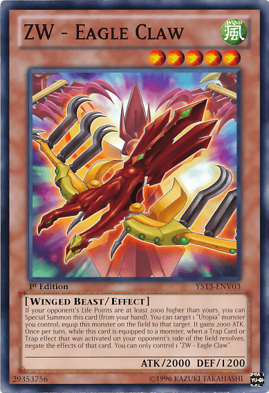 ZW - Eagle Claw [YS13-ENV03] Common (ONLINE ORDER ONLY)