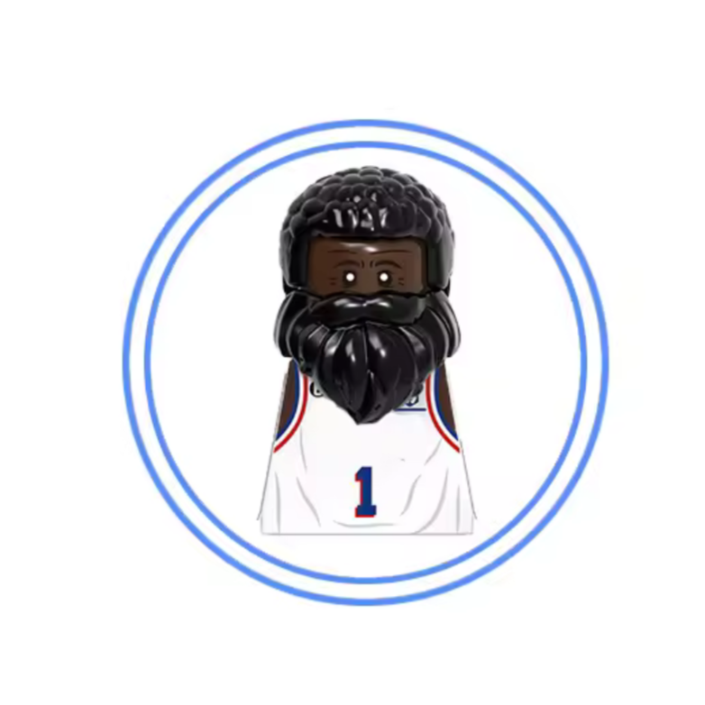 James Harden Custom Basketball Minifigure (ONLINE ORDER ONLY)