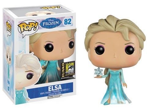 Elsa (Transformation, Frozen) 82 - 2014 SDCC Exclusive [Light Damage] (Online Order Only)