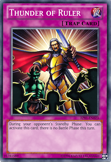 Thunder of Ruler [AP01-EN023] Common (ONLINE ORDER ONLY)