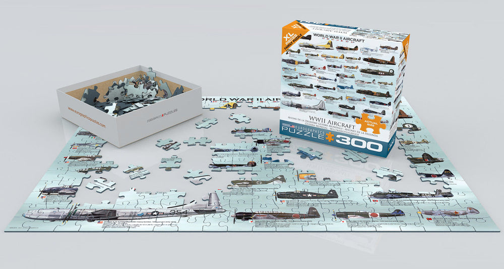 Puzzle: Sea & Land Transportation - WWII Aircraft