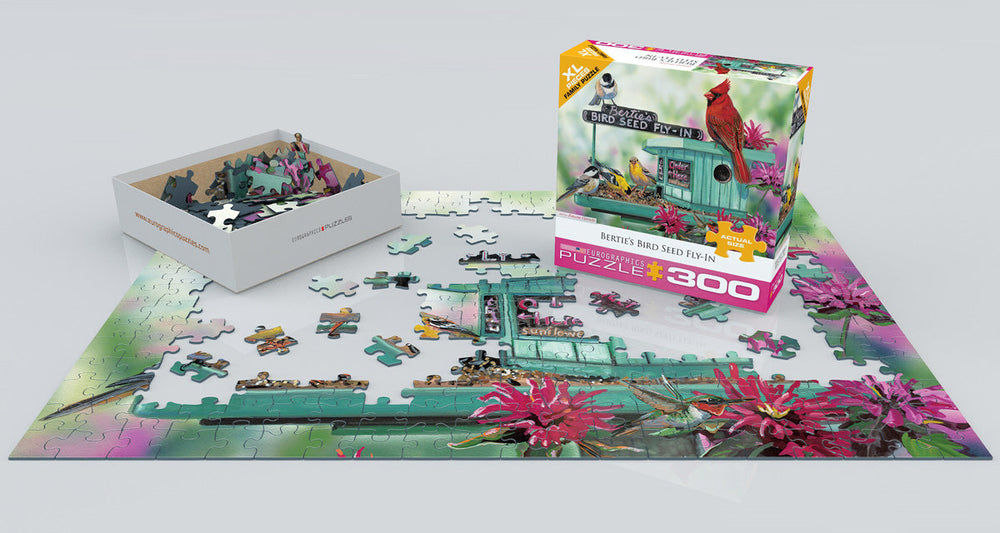 Puzzle: Family Oversize Puzzles - Bertie's Bird Seed Fly-In (ONLINE ORDER ONLY)