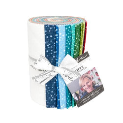 Dotty Thatched Dessert Roll by Robin Pickens for Moda Fabrics – 20 Strips (ONLINE ORDER ONLY)