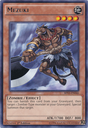Mezuki [BP03-EN046] Rare (ONLINE ORDER ONLY)