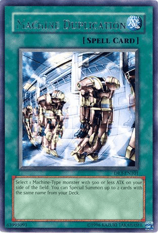 Machine Duplication [DR3-EN101] Rare (ONLINE ORDER ONLY)