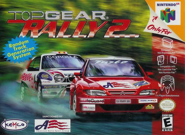 Top Gear Rally 2 (Nintendo 64) (Online Only)