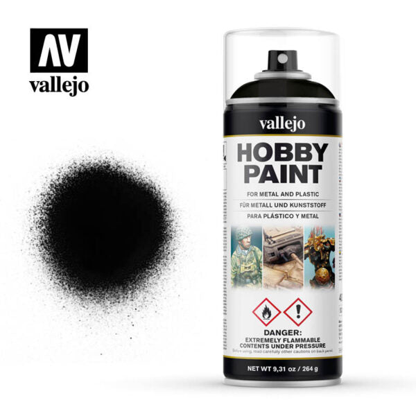 Vallejo - Primer: Hobby Paint- Basic- Aerosol- White, 400 ml. (Online Order Only)