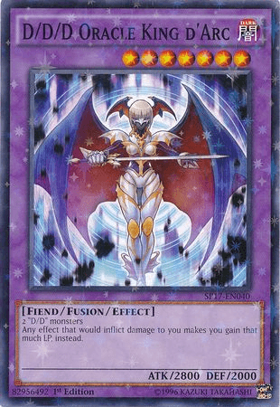 D/D/D Oracle King d'Arc [SP17-EN040] Starfoil Rare (ONLINE ORDER ONLY)