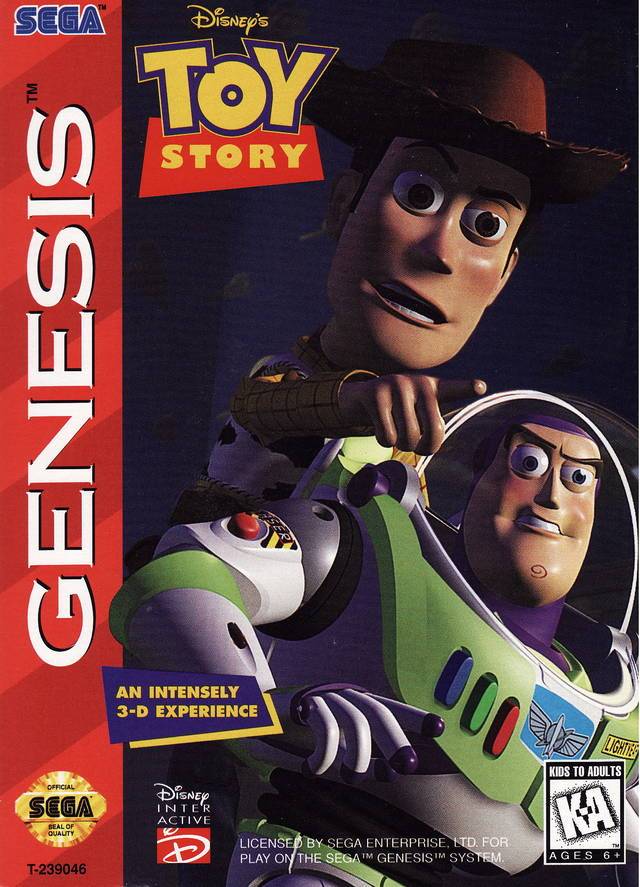 Toy Story (Sega Genesis) (ONLINE ORDER ONLY)