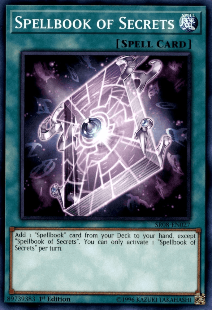 Spellbook of Secrets [SR08-EN027] Common (ONLINE ORDER ONLY)