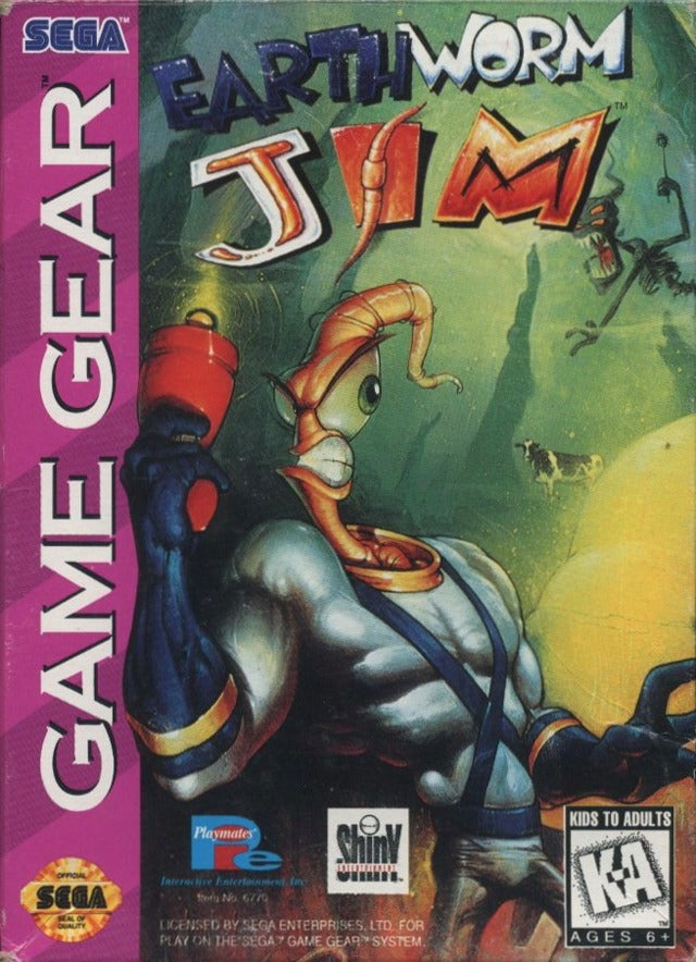 Earthworm Jim (Sega Game Gear) (ONLINE ORDER ONLY)