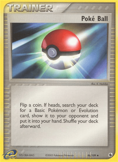 Poke Ball (86/109) [EX: Ruby & Sapphire] (Online Only)