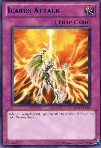 Icarus Attack (Purple) [DL11-EN020] Rare (ONLINE ORDER ONLY)